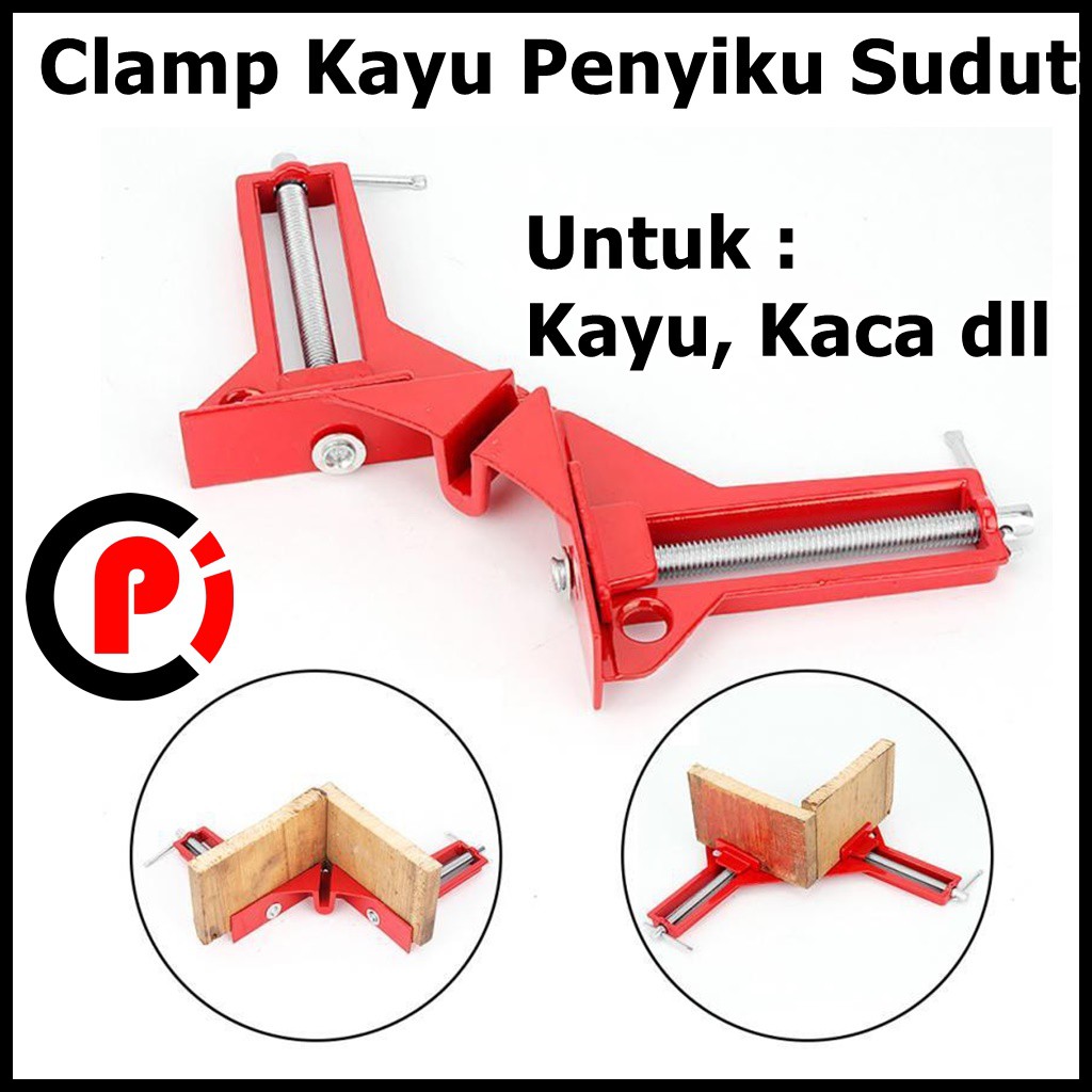 Klem Clamp Kayu Penyiku Siku Sudut Mitre Corner Right Angle 90 Derajat