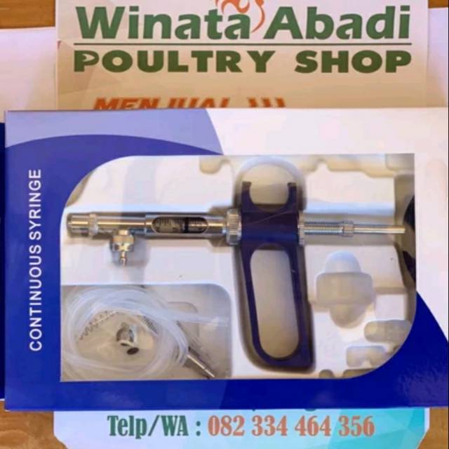 Alat suntik ayam unggas setipe socorex