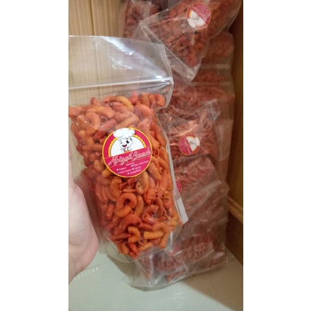 

Makaroni pedas manis/jagung bakar/cabe ijo/pedas jeruk purut/original (100gr)