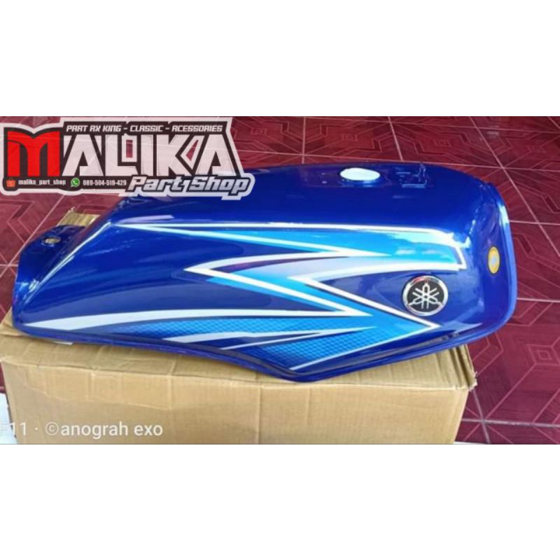 COVER TANGKI YAMAHA RX-KING 135 RX-KING SERIES BIRU 2003