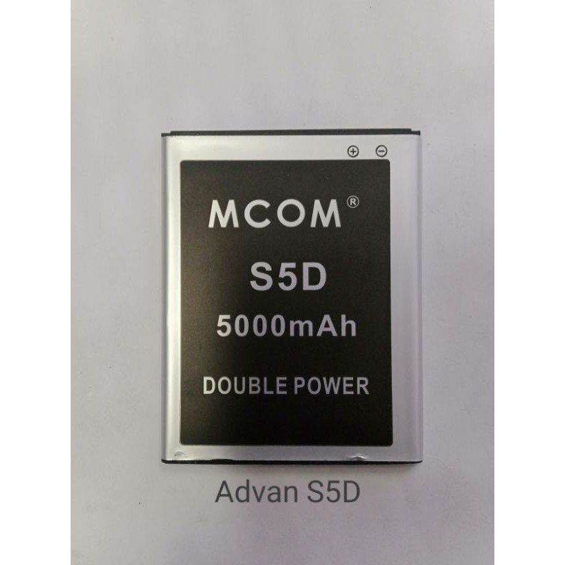 Baterai Advan S5D . S5E New . S5i . S50C . S50A . S5N . S5P . S5XT . BP-S5K Double power