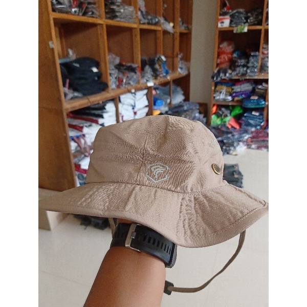 Forester Topi Rimba Bucket Hat Topi Petualang Topi Gunung Topi Adventure Topi Lapangan Forester Escudos #1.1 Tf 04240 Original Thomgear Paiton Probolinggo