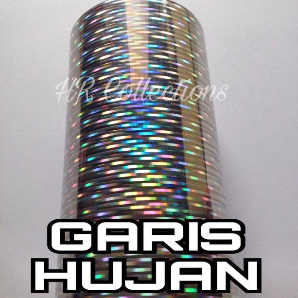 

(C-EVU <»>) STIKER / STICKER LURE 3D HOLOGRAM 30CM X 100CM||super keren