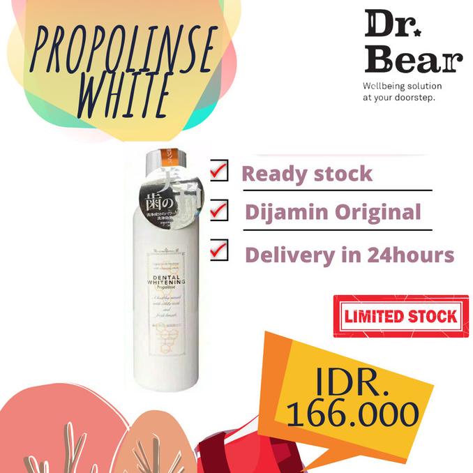 Mouthwash Propolinse Dental Whitening 600ml