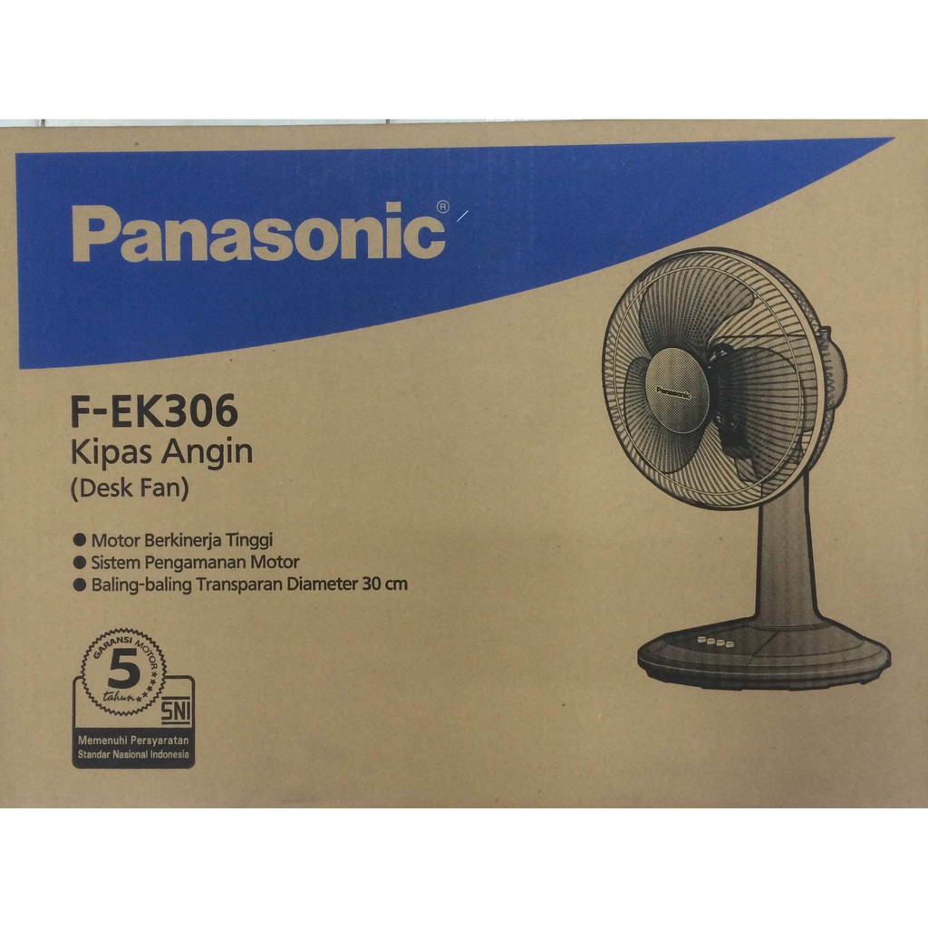 Panasonic Desk Fan Kipas Angin Duduk F-EK306 306 PANASONIC