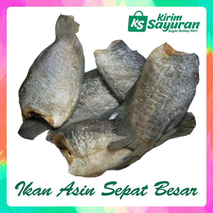 

IKAN ASIN SEPAT BESAR (250 GR)