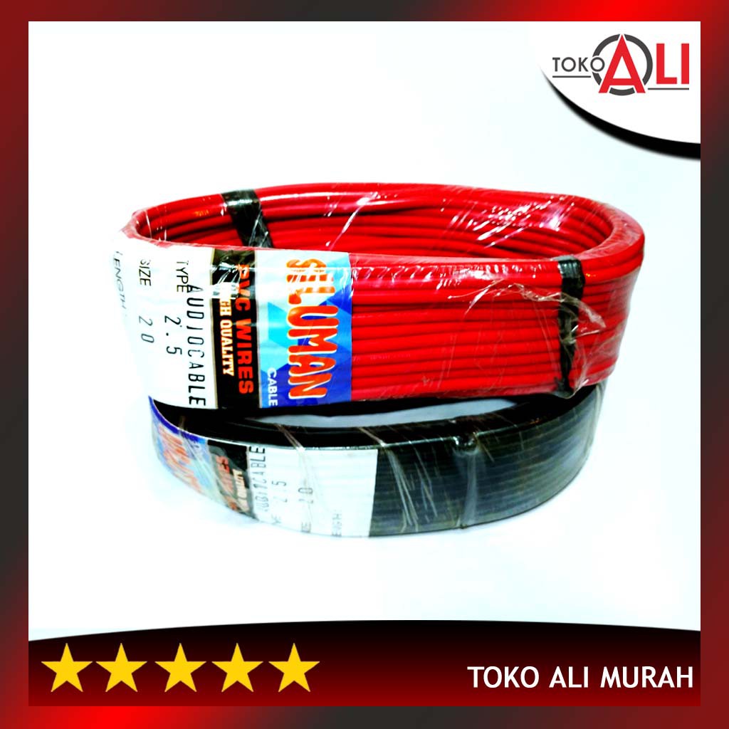 GROSIR Kabel NYA 1,5mm 20 yard MERK SILUMAN Kabel Tunggal | Shopee