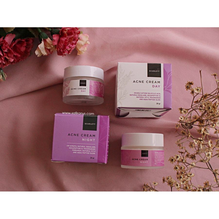 Scarlett Whitening ACNE Cream/Scarlett  ACNE Day & Night Cream