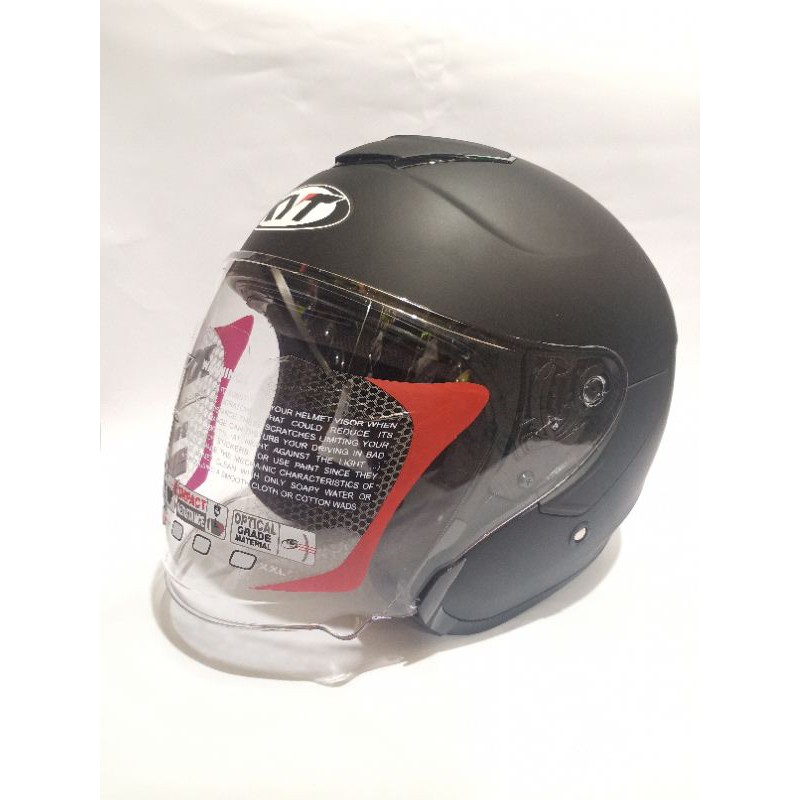 Helm kyt kyoto R hitam doff