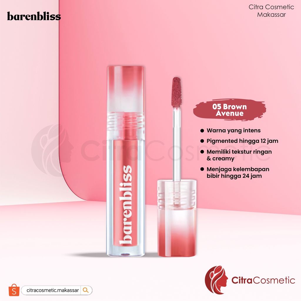 Barenbliss Berry Makes Comfort Lip Matte Series