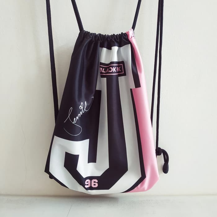 Jual LIMITED EDITION Tas Serut KPOP BLACKPINK "J" Jennie Murah