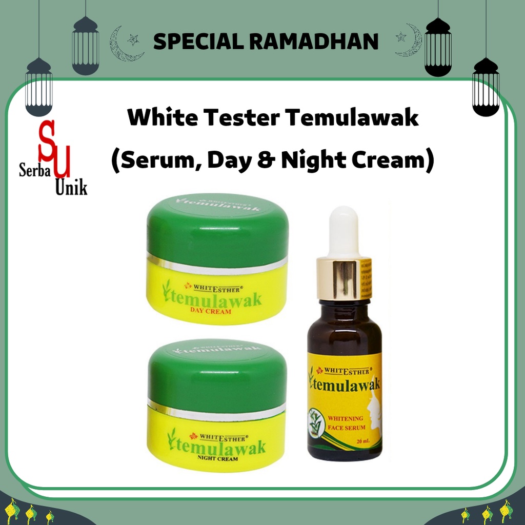 Whitester Temulawak Day Cream / Krim Wajah Siang Hari 10gr