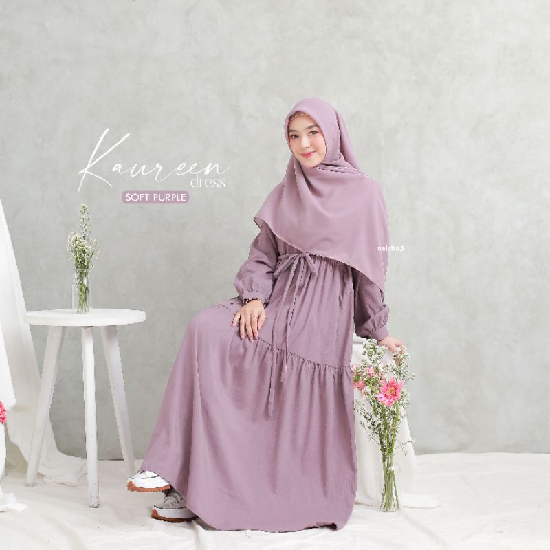 Kaureen Dress/gamis syar'i/gamis terbaru 2022