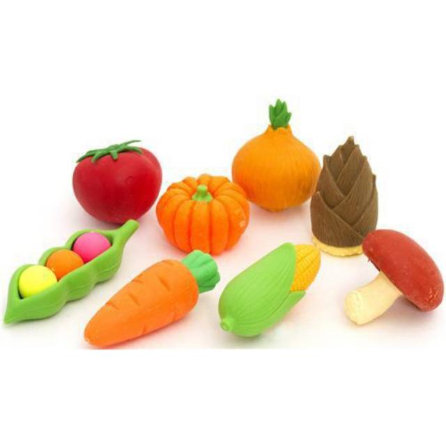 

Set penghapus buah dan sayur