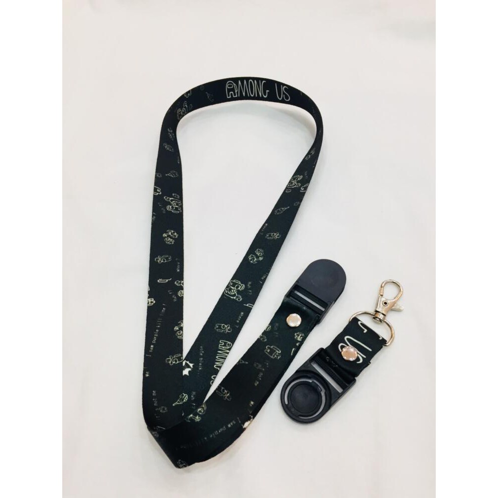 Lanyard Among Us Black