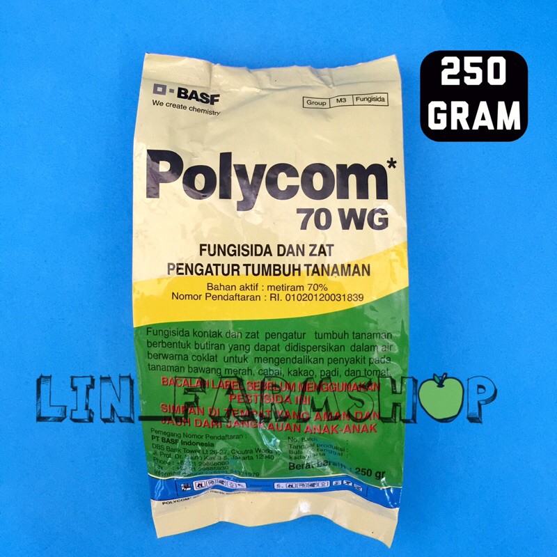 POLYCOM 70 WG 250 GRAM FUNGISIDA ( Metiram 70% )