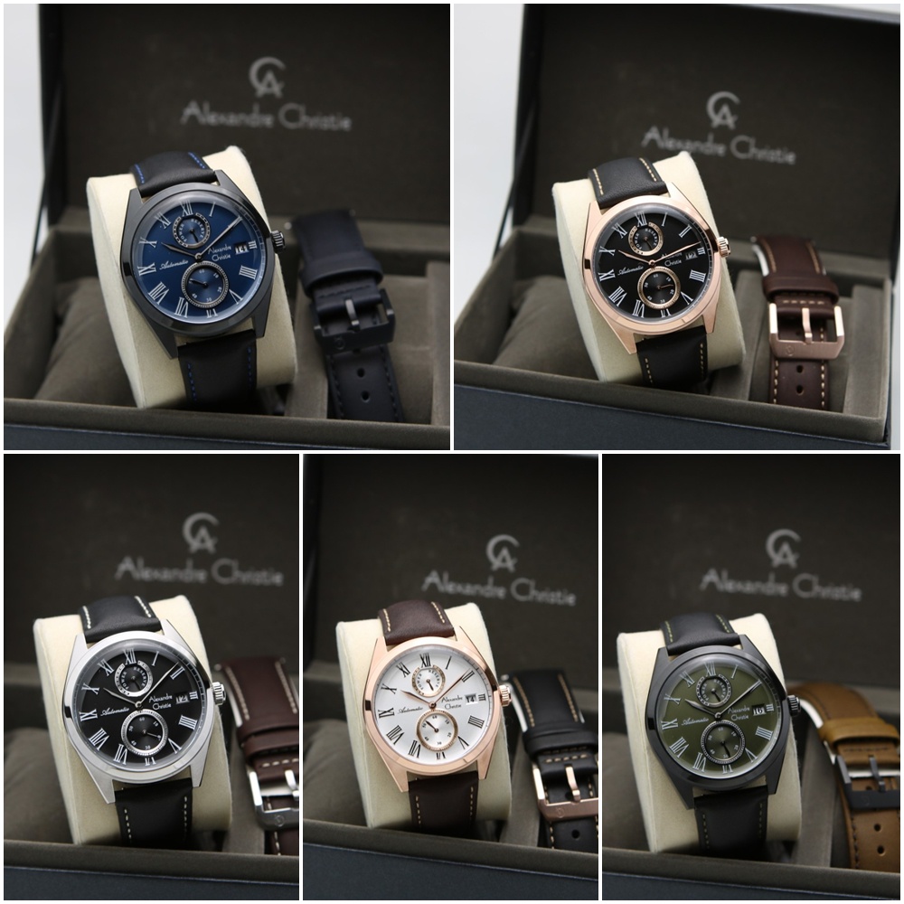 Jam tangan Pria Alexandre Christie AC 3040 MA Original