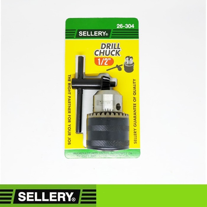 Kepala Bor 1/2 inch 13 mm / Sellery Drill Chuck 26-304