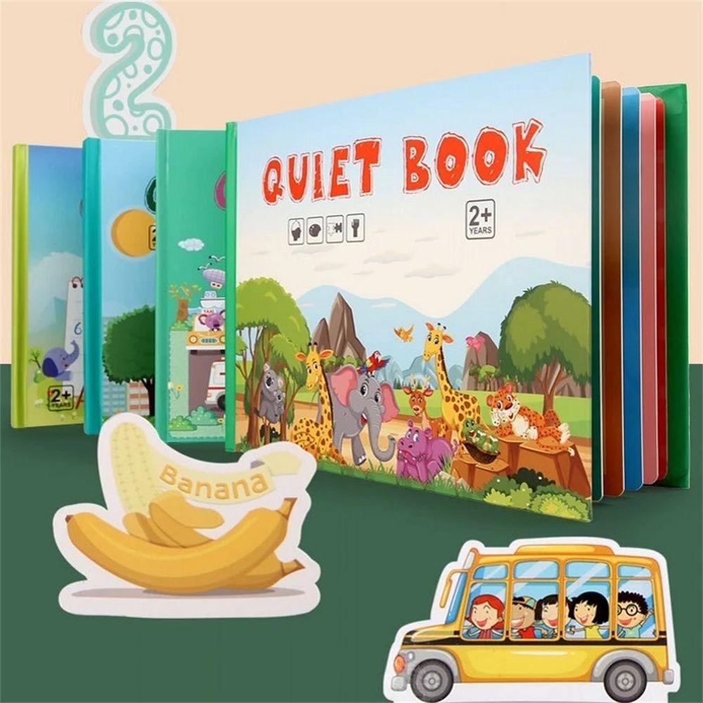 Lanfy Busy Book For Kids Mainan Anak Buku Paud Pencerahan Tk Edukasi Buku Tenang