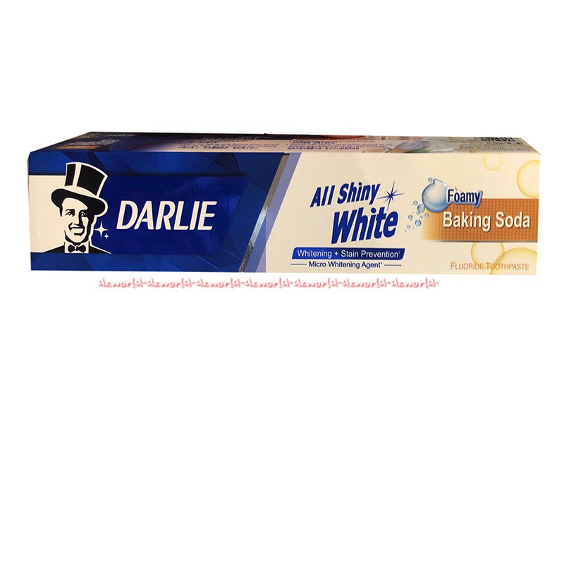 Darlie All Shiny White Foamy Baking Soda Pasta Gigi Odol 140gr