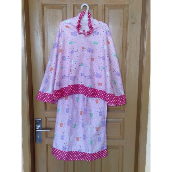 (COD) MUKENA ANAK / MUKENA KUROMI USIA 2-5 TH (PILIH MOTIF)