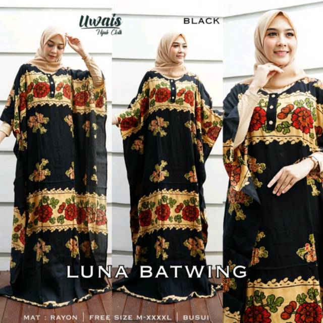 Gamis kalong/ gamis kaftan/daster kalong /kaftan adem