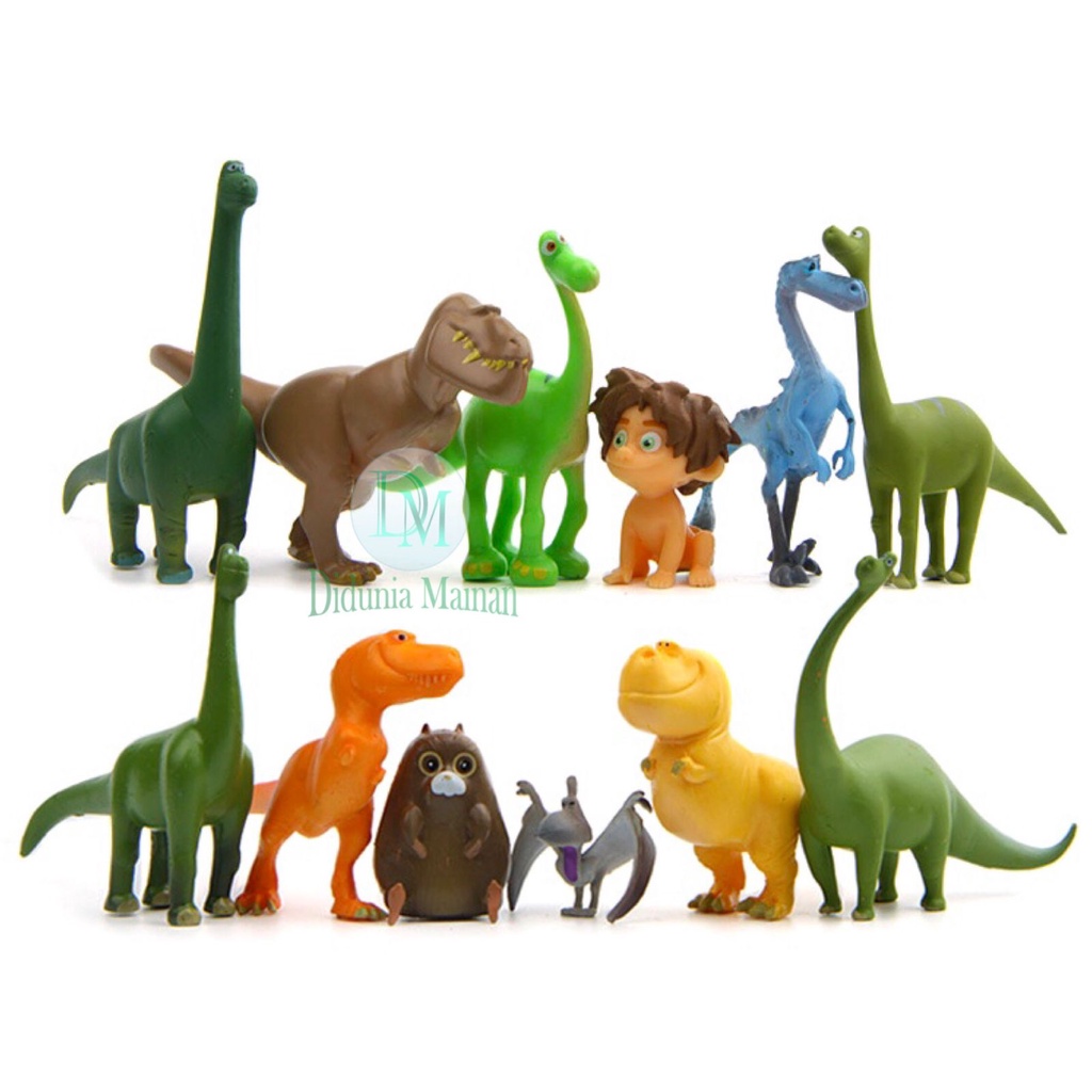 Mainan Figure Miniatur Dinosaurus Tarzan Hiasan Dekor Kue Play Set