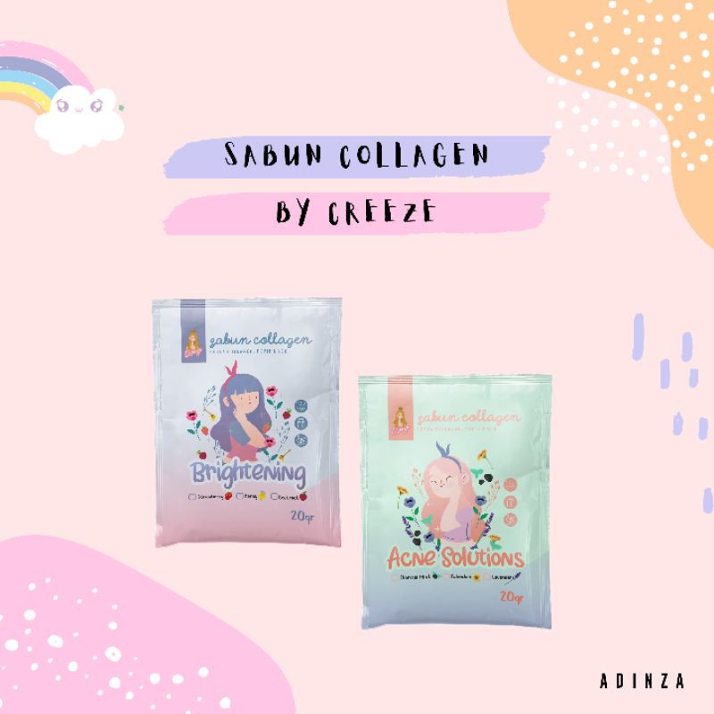 [DIST RESMI] SABUN COLLAGEN BY CREEZE