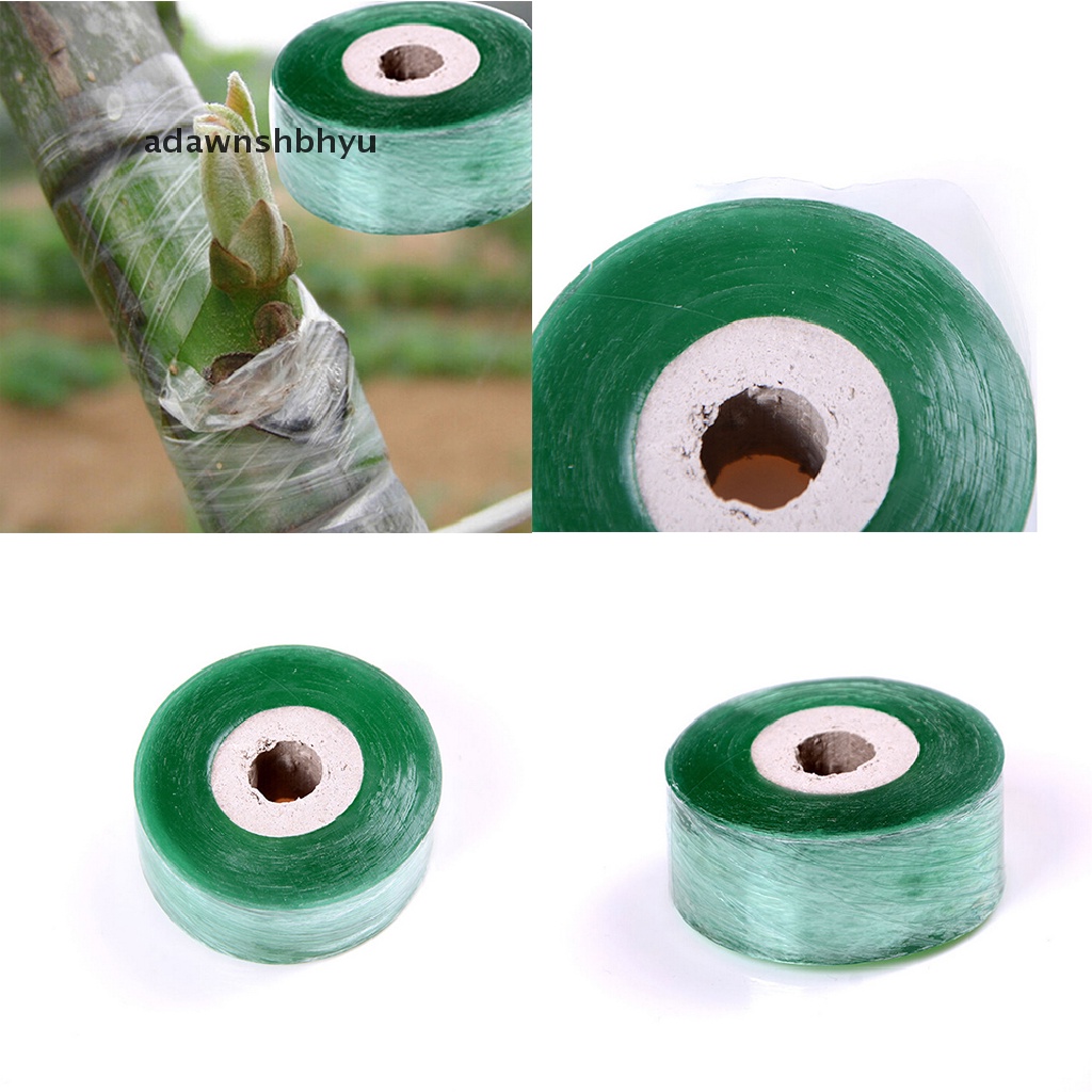 Adawnshbhyu 2cm*100m Grafting Tape Stretchable Self-adhesive Untuk Bibit Pohon Taman