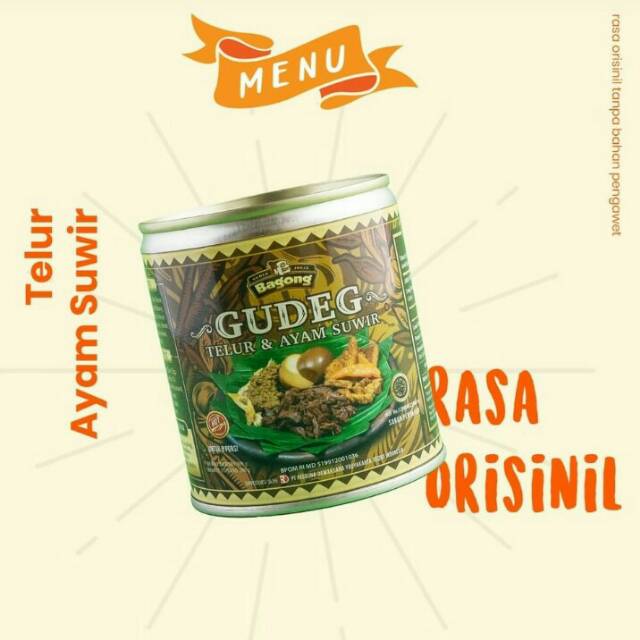 

Gudeg Bagong (Telur Ayam Suwir)