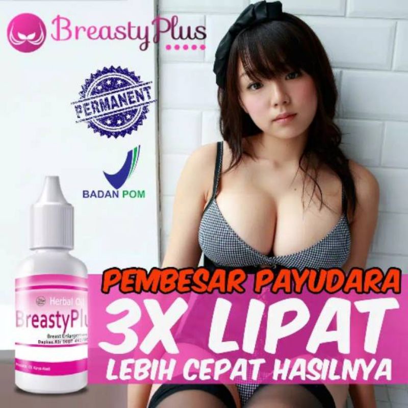 BREASTY PLUS 15ML PEMBESAR PAYUDARA HERBAL DEPKES