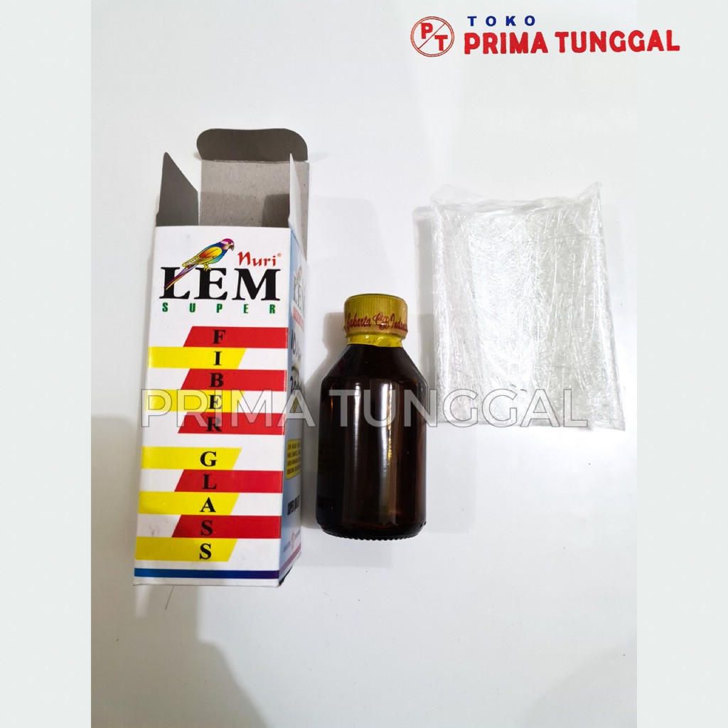

Lem Super Fiber Fibre Glass Nuri 250 Gram Lem Serbaguna Lem Plastik