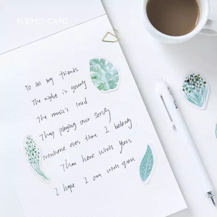 

Dijual Stiker Deco / Desain Leaf / Scapbook / Jurnal / Diary Sale!!!