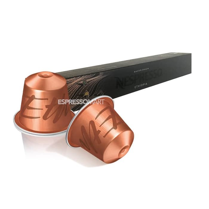 

Nespresso Master Origin Ethiopia Coffee Capsule / Kapsul Kopi - kkp2432