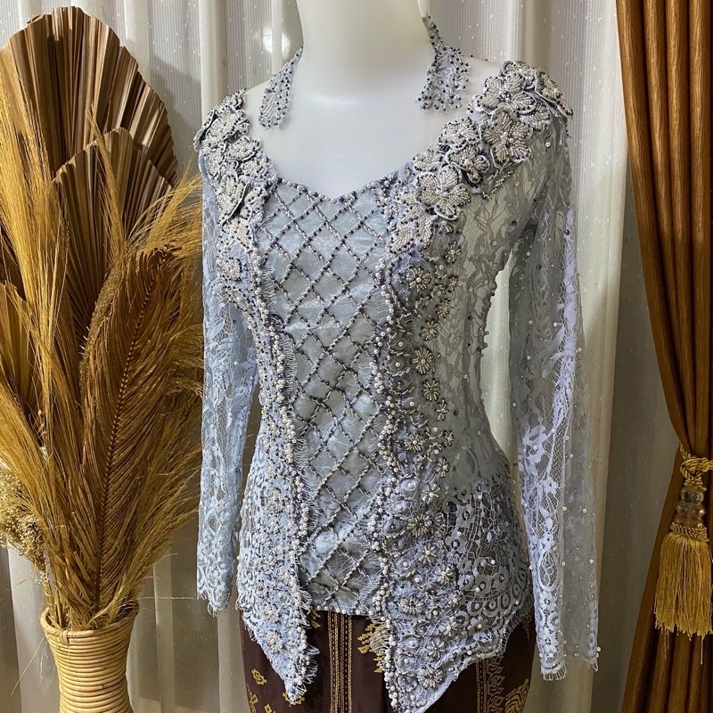 Kebaya Modifikasi | Kebaya Payet | Kebaya Bali | Kebaya Nikah | Kebaya Akad | Kebaya Pengantin-FTB03