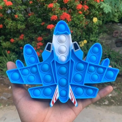 POP IT JUMBO VIRAL RAINBOW WARNA WARNI MAINAN ANAK TIKTOK-PESAWAT