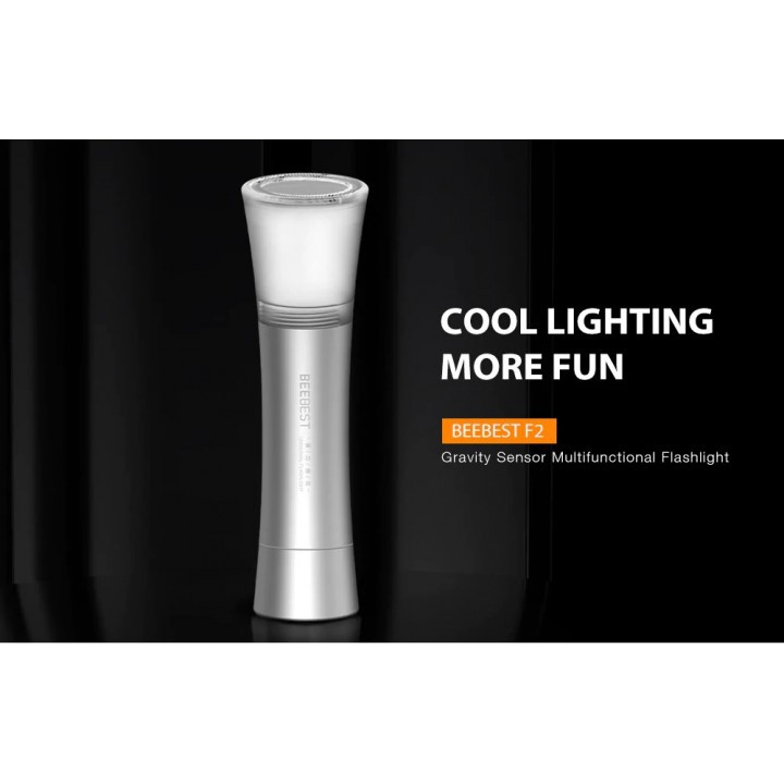 XIAOMI BEEBEST F2 - Portable Automatic Induction Flash Light - XP-G2