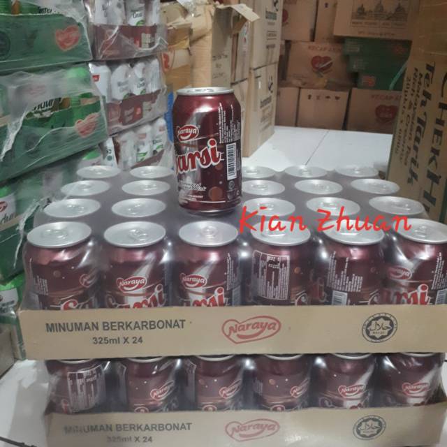 Naraya Sarsi 325ml /  minuman berperisa berkarbonat