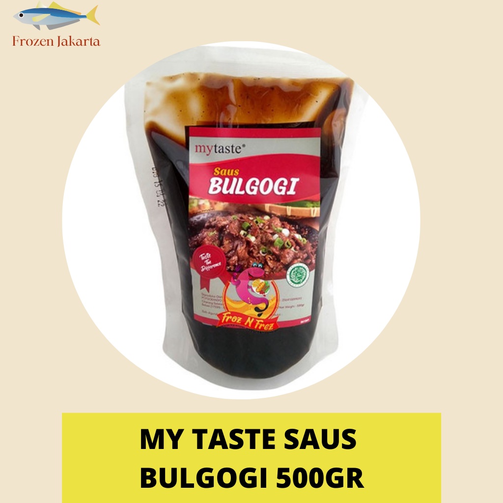 

BESTSELLER !!! MY TASTE - Bulgogi Sauce / Saus Bulgogi Korea 500gr FROZEN JAKARTA CABANG TANGERANG