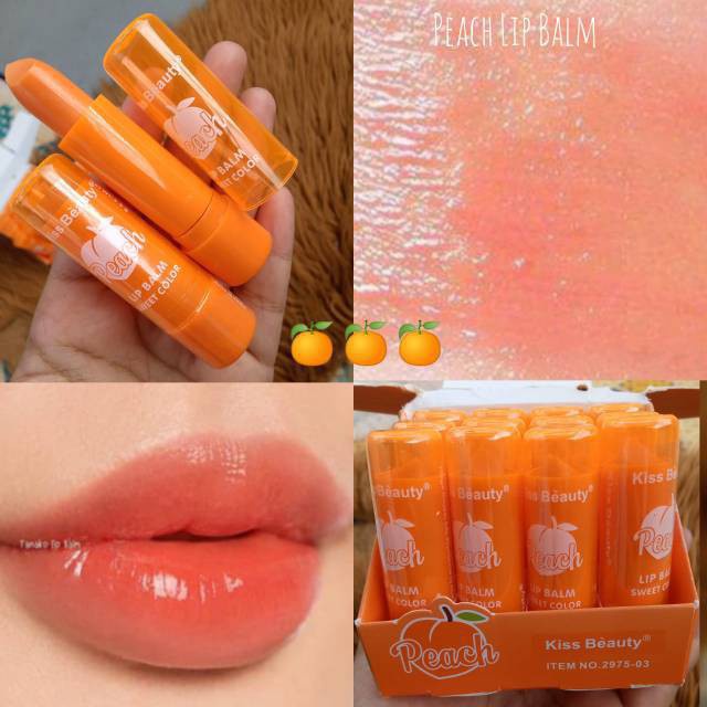 Lipbalm kiss Beauty Peach