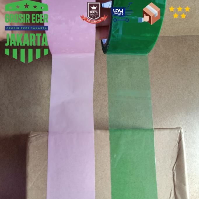 

Diskon LAKBAN OPP WARNA WARNI 45mm x 60yard Diskon