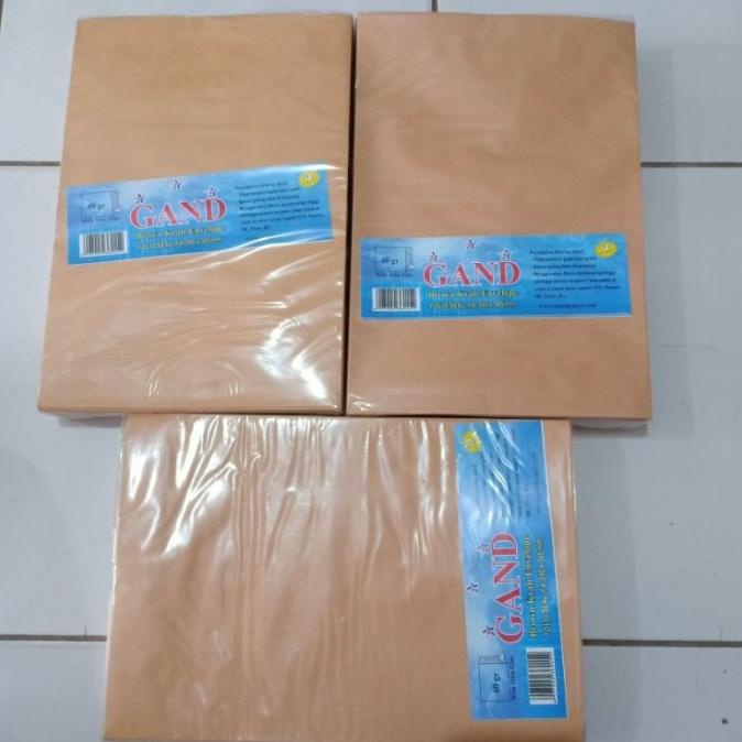 

AMPLOP COKLAT SAMSON FOLIO GAND 80Gr F4 Seal / Dengan Perekat