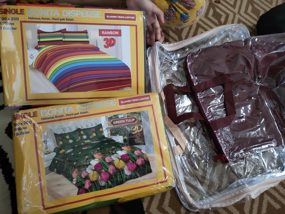 Tas Mika Packing Selimut