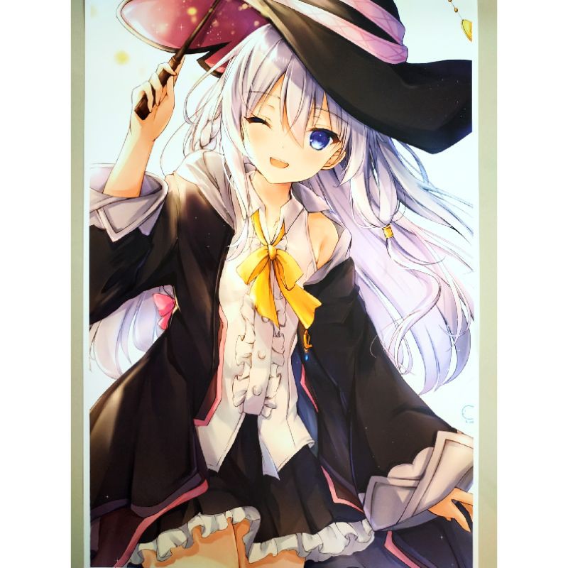 Poster Anime Majo no Tabitabi 2 Wandering Witch The Journey of Elaina Merchandise