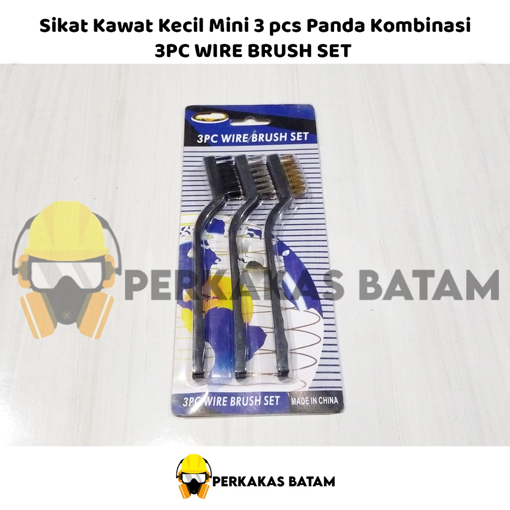 Sikat Kawat Mini Kecil isi 3 Sikat kawat kompor Mini Mini Wire Brush