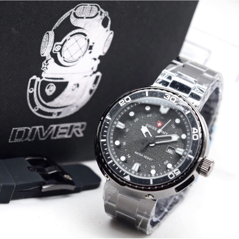 JAM TANGAN ARMY RANTAI JAM TANGAN ARMY TAHAN AIR