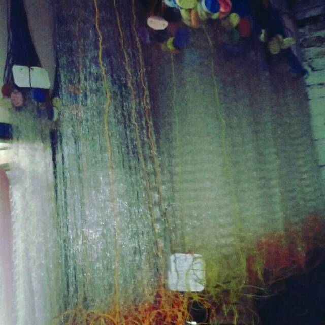 Jaring ikan siap pakai kecil