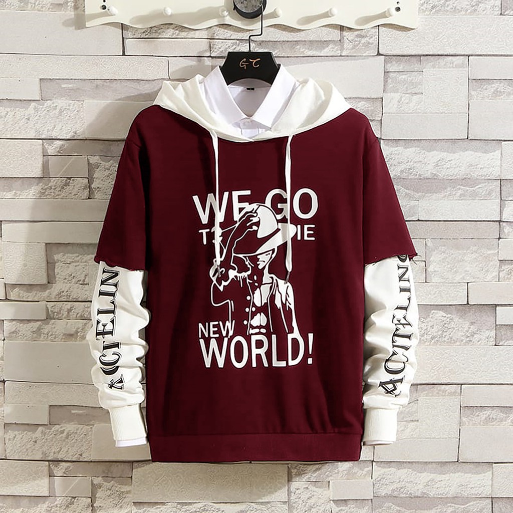 SWEATER HODDIE PRIA WE GO LUFFY