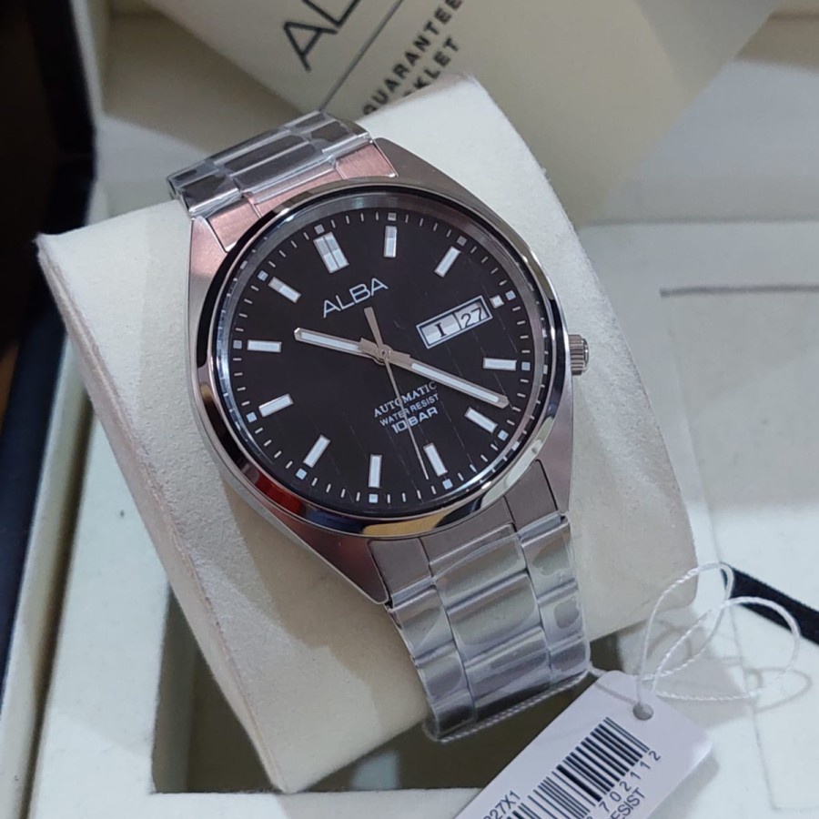 Jam Tangan Alba Automatic Pria AL4327 AL4327X1 Original Bergaransi Resmi 1 Tahun