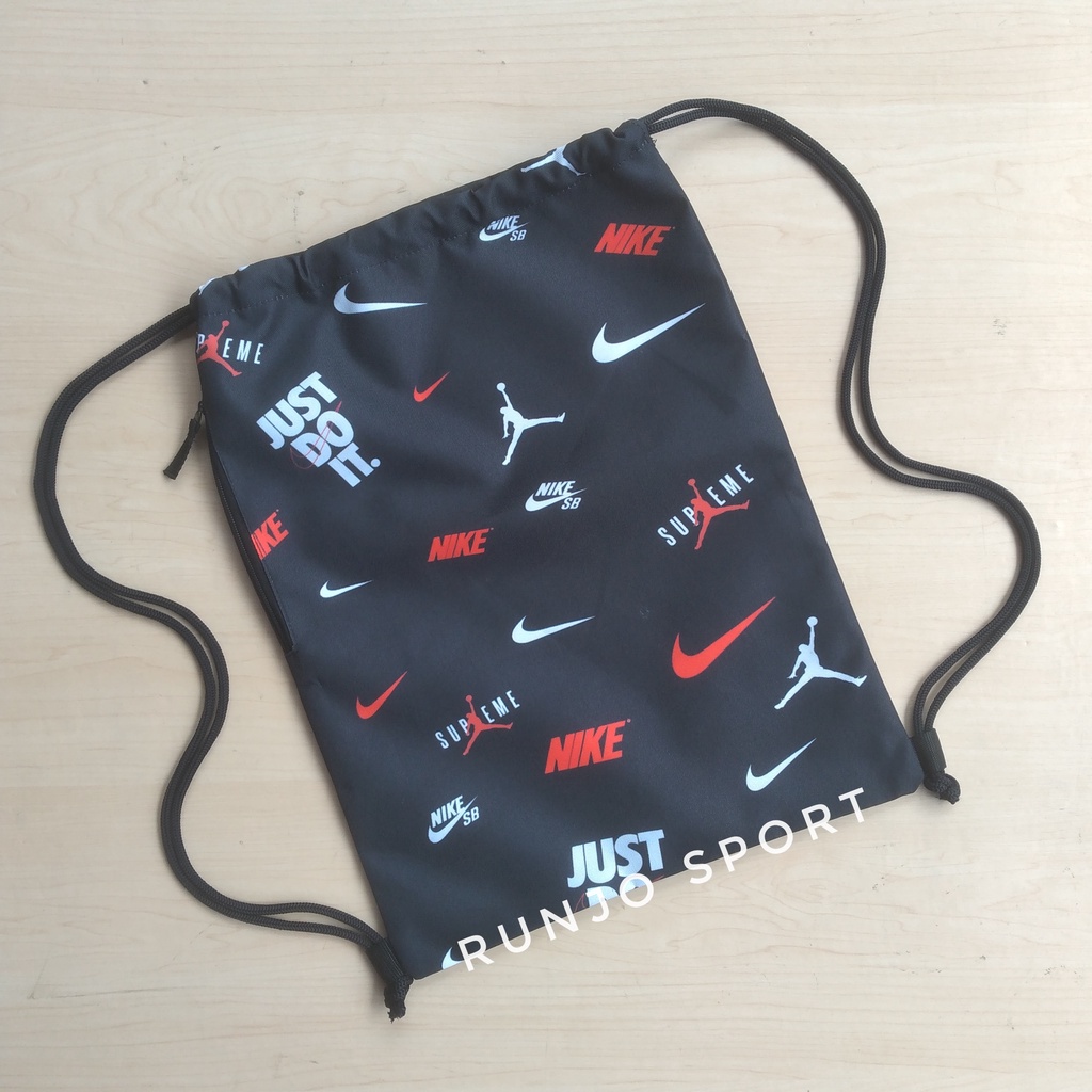 String Bag Tas Serut Tas Sepatu Futsal Sepak Bola Gymsack Specs